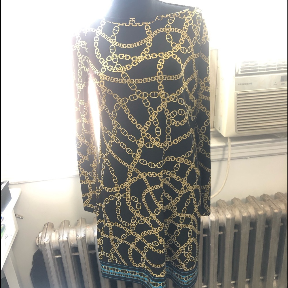 Michael Michael Kors chain pattern stretchy dress